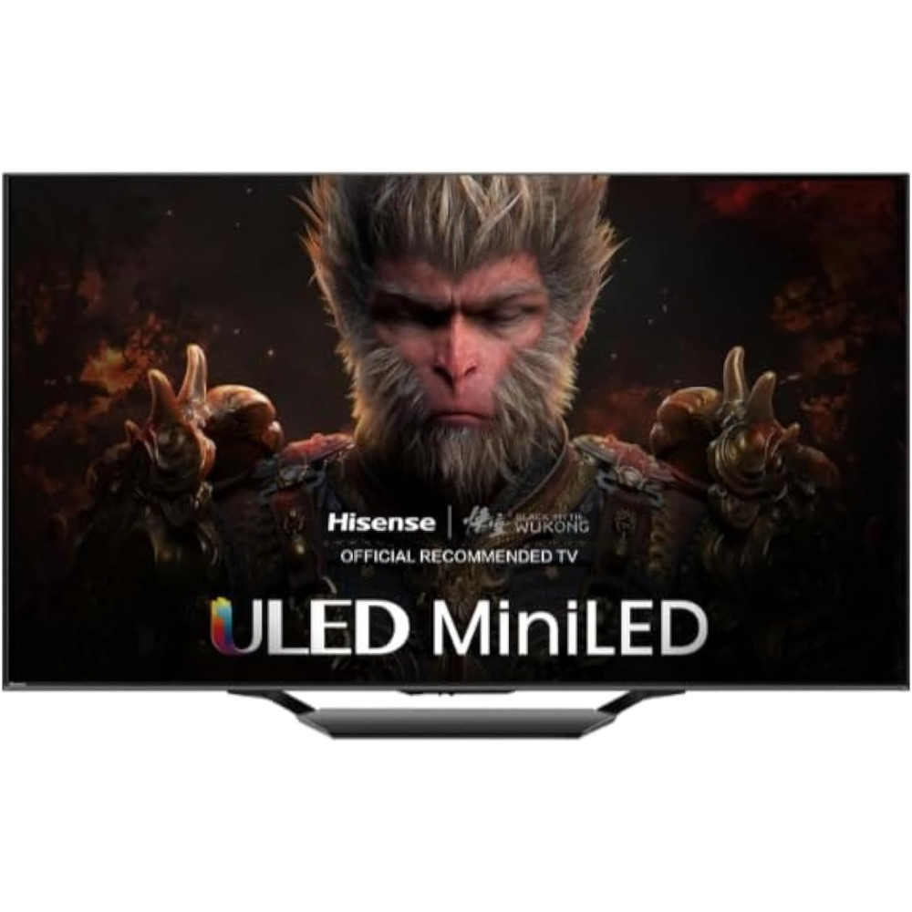 Hisense 65-Inch Class U6 Series Mini-LED ULED 4K UHD Google Smart TV (65U6N, 2024 Model) - QLED, Motion Rate 240, HDR 10+, Full Array Local Dimming, Game Mode Plus, Alexa Compatibility
