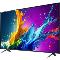LG 55 Inch QNED QNED80 4K Smart TV AI Magic Remote HDR10 webOS24 2024 Black