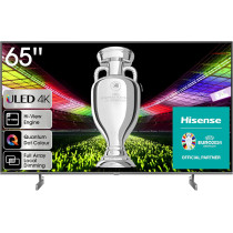 Hisense 65-Inch U6 Series ULED 4K UHD Smart TV (65U6K) - QLED, Native 60Hz, Dolby Vision, Full Array Local Dimming, Game Mode Plus, Alexa Compatibility