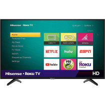 Hisense 32 Inch TV 4K FHD Smart TV, With Dolby Vision HDR, DTS Virtual X, YouTube, Netflix, Freeview Play And Alexa Built-in, Bluetooth And WiFi Black Model 32A4GTUK
