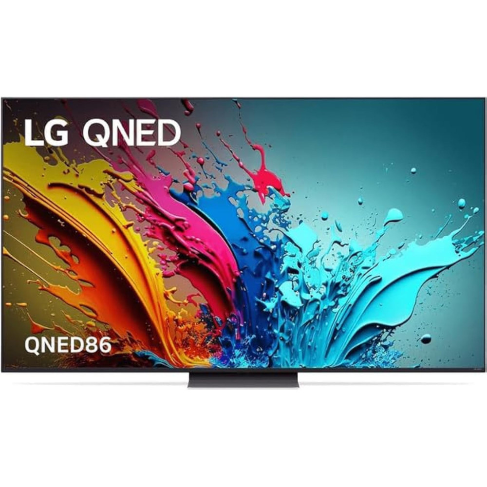 LG 65 Inch Qned Qned86 4K Smart Tv Ai Magic Remote Hdr10 Webos24 2024 65Qned86T6A.Amve Black