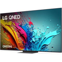 LG 65 Inch Qned Qned86 4K Smart Tv Ai Magic Remote Hdr10 Webos24 2024 65Qned86T6A.Amve Black