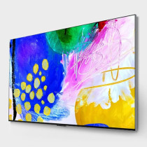 LG OLED evo TV 65 Inch G2 series, Gallery Design 4K Cinema HDR webOS22 With ThinQ AI Pixel Dimming, Black, OLED65G26LA-AMAG