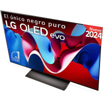 LG Evo OLED 48 Inch 4K UHD Smart TV, Black/Brown