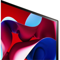 LG Evo OLED 48 Inch 4K UHD Smart TV, Black/Brown