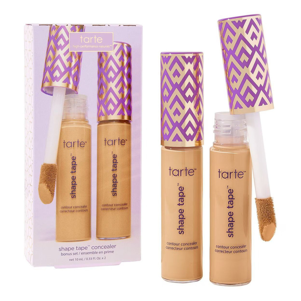 Tarte Shape Tape Concealer Bonus Set, 6S Medium-Tan Sand