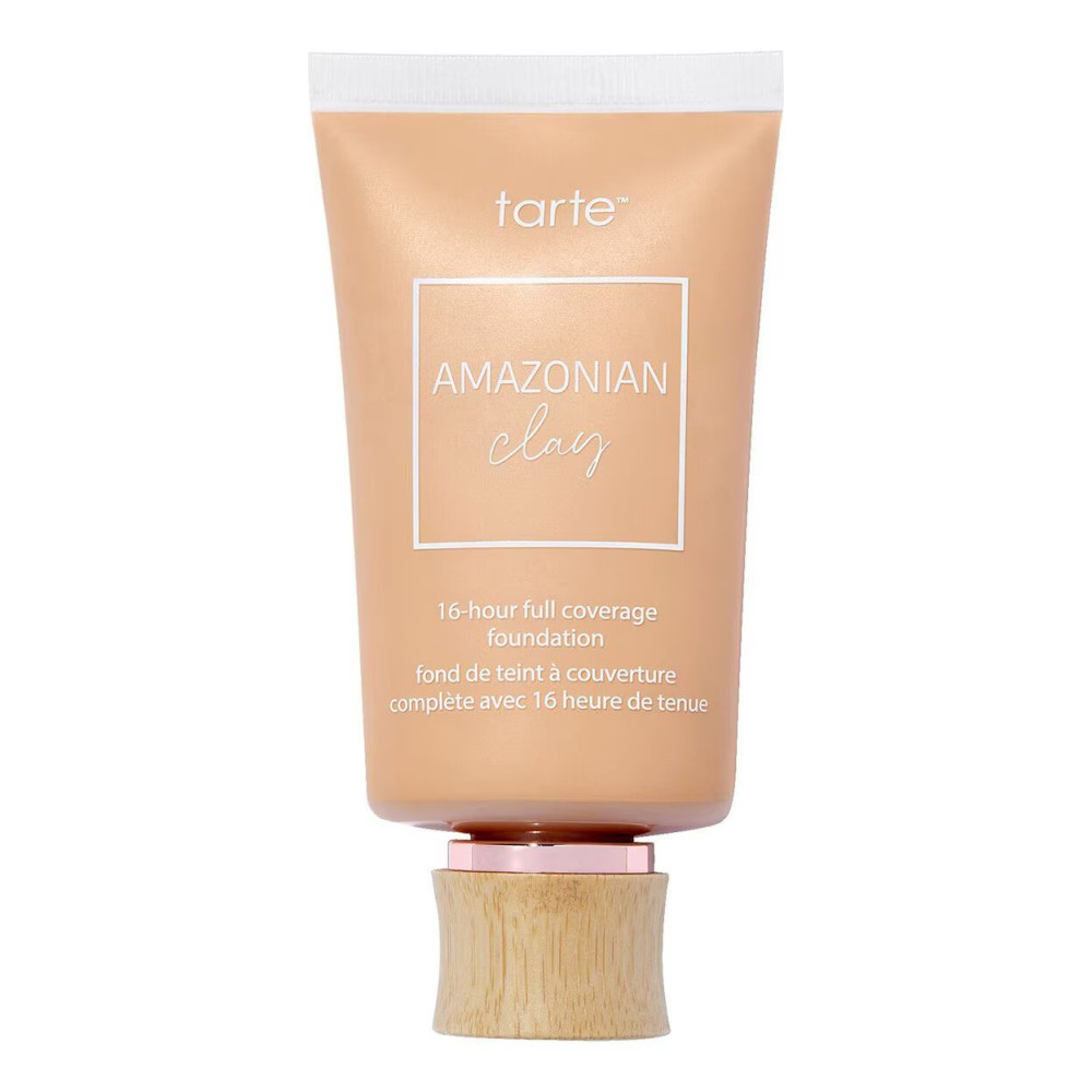 Tarte Amazonian Clay 16-Hour Full Coverage Foundation, 27S Light-Medium Sand, Net 50 Ml / 1.7 Fl. Oz.