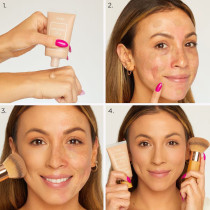 Tarte Amazonian Clay 16-Hour Full Coverage Foundation, 32N Medium Neutral, Net 50 Ml / 1.7 Fl. Oz.
