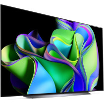 LG OLED Evo C3 77 Inch 4K Smart TV, Black