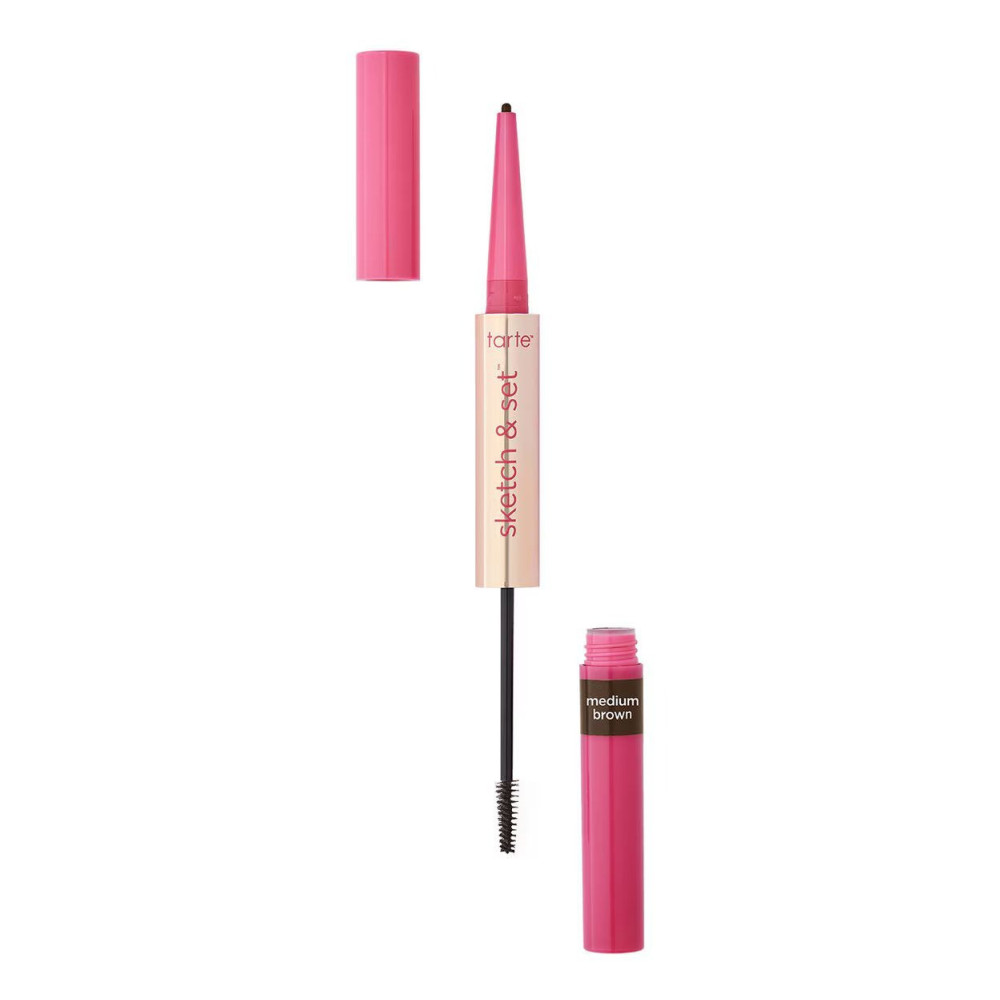 Tarte Sketch And Set Tinted Gel Eyebrow Pencil, Medium Brown (0.1 G)