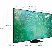 Samsung 65 Inch TV Neo QLED 4K Neural Quantum Processor 4K NeoSlim Design