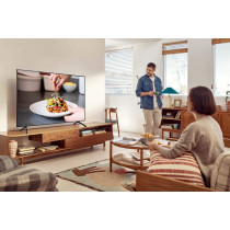 Samsung 75 Inch TV UHD 4K Processor Slim Look Built In Receiver, Black