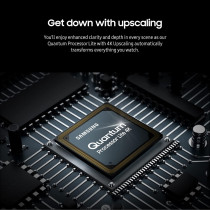 Samsung QLED 55 Inch Quantum Dot HDR10+ AirSlim Smart TV, Titan Grey