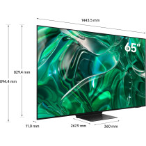 Samsung 65 Inch 4K OLED HDR Dolby Atmos Neural Quantum Processor Smart TV, Black
