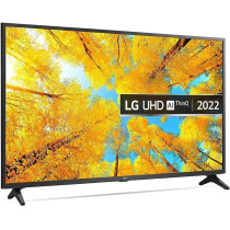 LG 55 Inch UHD TV 4K Active HDR WebOS Smart AI ThinQ Smart TV, Black