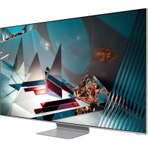 Samsung 65 Inch Q800T QLED 8K Smart TV, Eclipse Silver