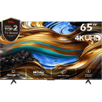 Tcl 65 Inch 4K Ultra HD Smart TV, Titanium Black