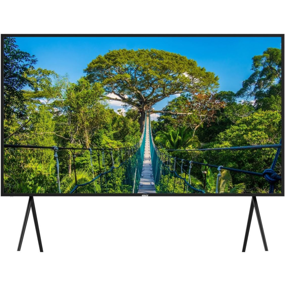 Generaltec 100 Inch Smart 4K Ultra HD LED TV With WebOS, 2 Remote Controls, Magic Remote, Cinema Screen Design 4K Ultra HDR, Dolby Audio, Smart Voice Control, Apps YouTube, Netflix, Shahid