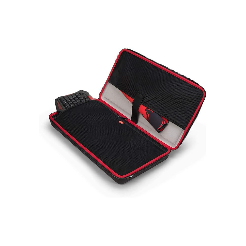 CATURIX Controller Case Form stable transport solution for your keyboard, Black