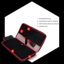 CATURIX Controller Case Form stable transport solution for your keyboard, Black