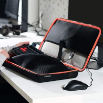 CATURIX Controller Case Form stable transport solution for your keyboard, Black