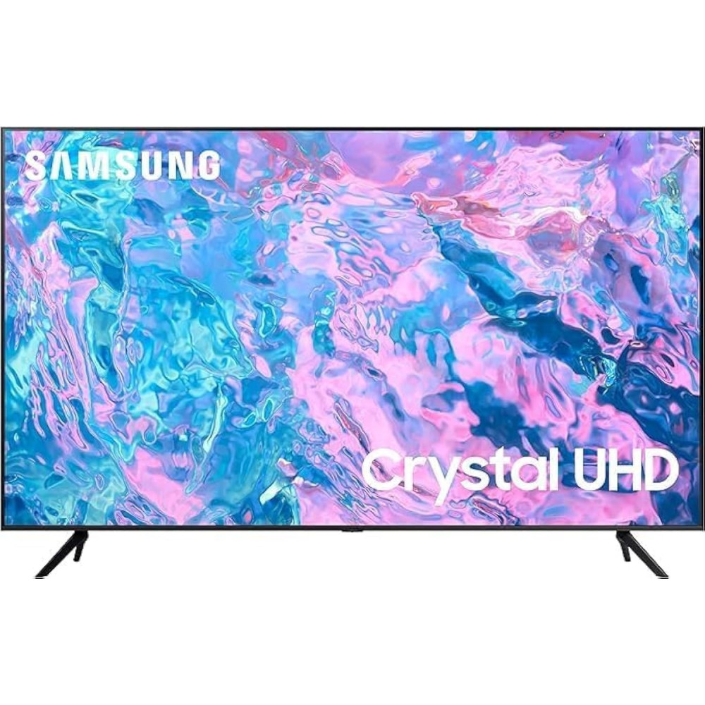 Samsung Smart TV, Crystal UHD, CU7000C, 75 Inch, Black, 2023, UA75CU7000UXMM