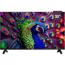Nikai 32 Inch Smart LED TV, HD 1366 x 768 Resolution, Android TV With Wi-Fi And DLNA, Quad-Core Processor, 16W Speaker Power, 2x HDMI, 2x USB, Netflix, YouTube, Shahid, NTV3200SLEDK