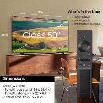 Samsung 50 Inch Class Crystal 8 Series 4K UHD HDR Smart TV, Black