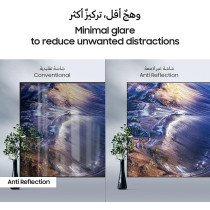 Samsung 55 Inch TV Neo QLED 4K Neural Quantum Processor 4K Anti Reflection, QA55QN90CAUXZN