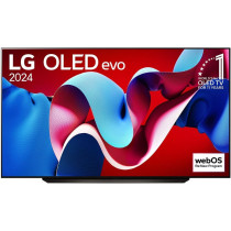 LG 83 Inch OLED evo C4 4K Smart TV AI Magic Remote Dolby Vision webOS24 2024 Black