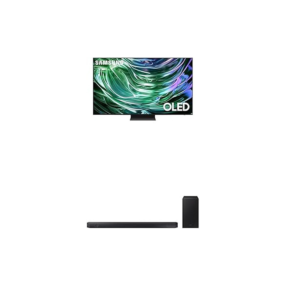 Samsung OLED S90D 77 Inch NQ4 AI Gen2 Processor Smart TV, Graphite Black
