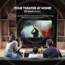 Nikai 65 Inch UHD LED WebOS Smart Tv Platinum Series, Magic Remote, Cinema Screen Design 4K Ultra HDR, Dolby Audio, Smart Voice Control, Apps YouTube, Netflix, Shahid – NIK65MEU4STN