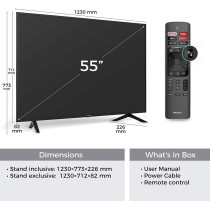 Hisense 55 Inch 4k Full UHD Smart Android TV