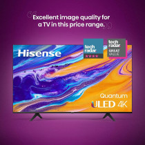 Hisense ULED 4K Premium Quantum Dot QLED Series 65-Inch Android Smart TV Model ‎65U6G, 65U6Q