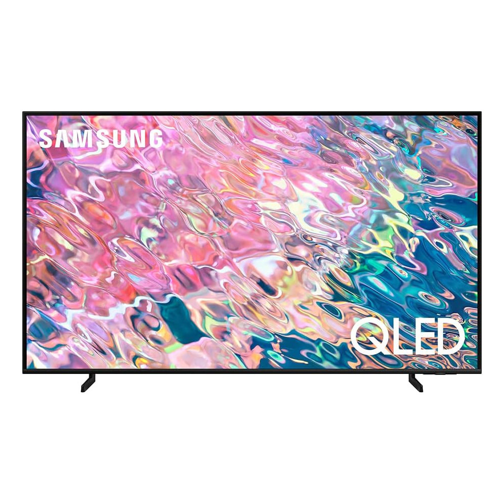 Samsung 55 Inch Q60B QLED 4K Smart TV (2022) - 4K Processor With Alexa Built In And Dual LED Screen With 100Percentage Colour Volume Display, Airslim Design, Object Tracking Sound, Super Ultrawide Gameview