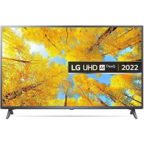 LG 65 Inch 4K UHD UQ7500 Series Active HDR WebOS Smart Ai ThinQ Smart TV, Black