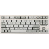 Epomaker X Feker Galaxy80 Gaming Keyboard, Aluminum Alloy Wireless Mechanical Creamy Keyboard, BT5.0/2.4G/Usb-C Gasket-Mounted, Hot Swappable, Nkro (White, Marble White Switch)