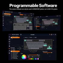 Epomaker X Feker Galaxy80 Gaming Keyboard, Aluminum Alloy Wireless Mechanical Creamy Keyboard, BT5.0/2.4G/Usb-C Gasket-Mounted, Hot Swappable, Nkro (White, Marble White Switch)