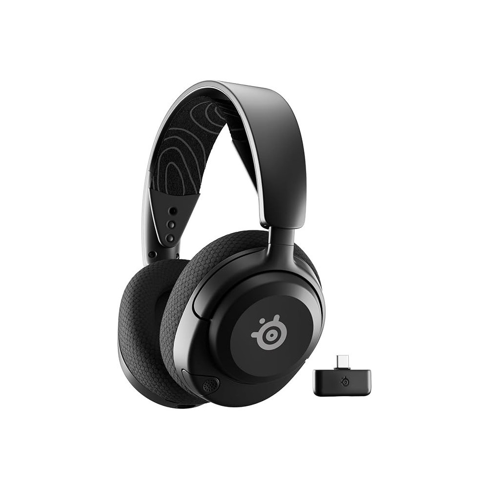 Steelseries Arctis Nova 5 Wireless - Gaming Headset For Pc, PS4/5, Switch, Mobile - 100+ Audio Presets Via App, Neodymium Magnetic Drivers, 60H Battery, 2.4Ghz Or Bt - Clearcast Gen2.X Mic