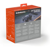 Steelseries Arctis Nova 5 Wireless - Gaming Headset For Pc, PS4/5, Switch, Mobile - 100+ Audio Presets Via App, Neodymium Magnetic Drivers, 60H Battery, 2.4Ghz Or Bt - Clearcast Gen2.X Mic