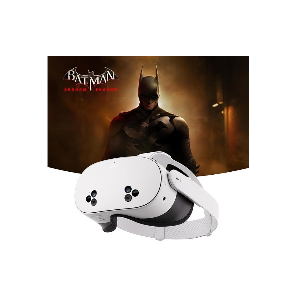 Meta Quest 3S 128GB, Get Batman: Arkham Shadow And A 3-Month Trial Of Meta Quest+ Included, All-In-One Headset
