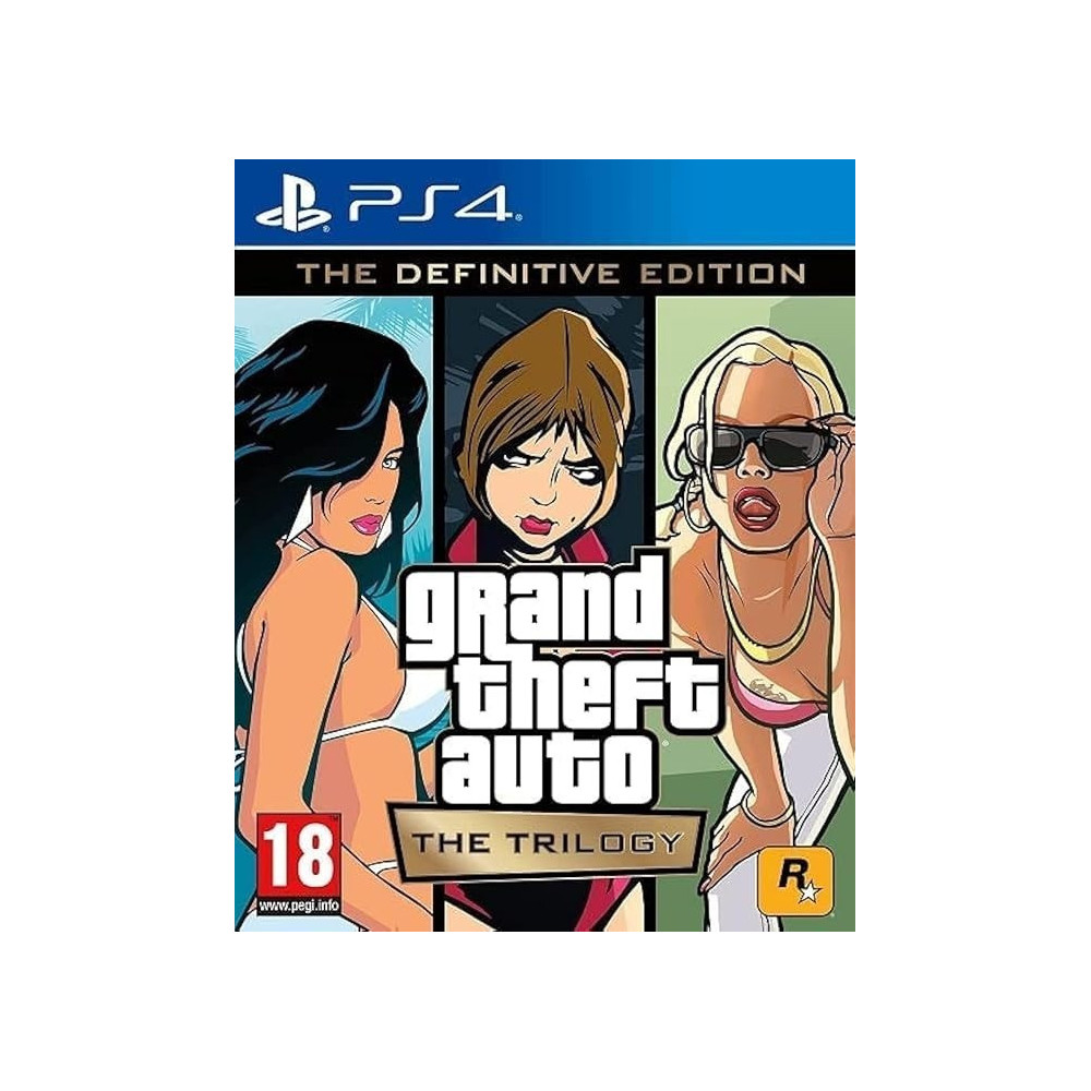 Rockstar Games Grand Theft Auto Trilogy The Definitive Edition Ps4