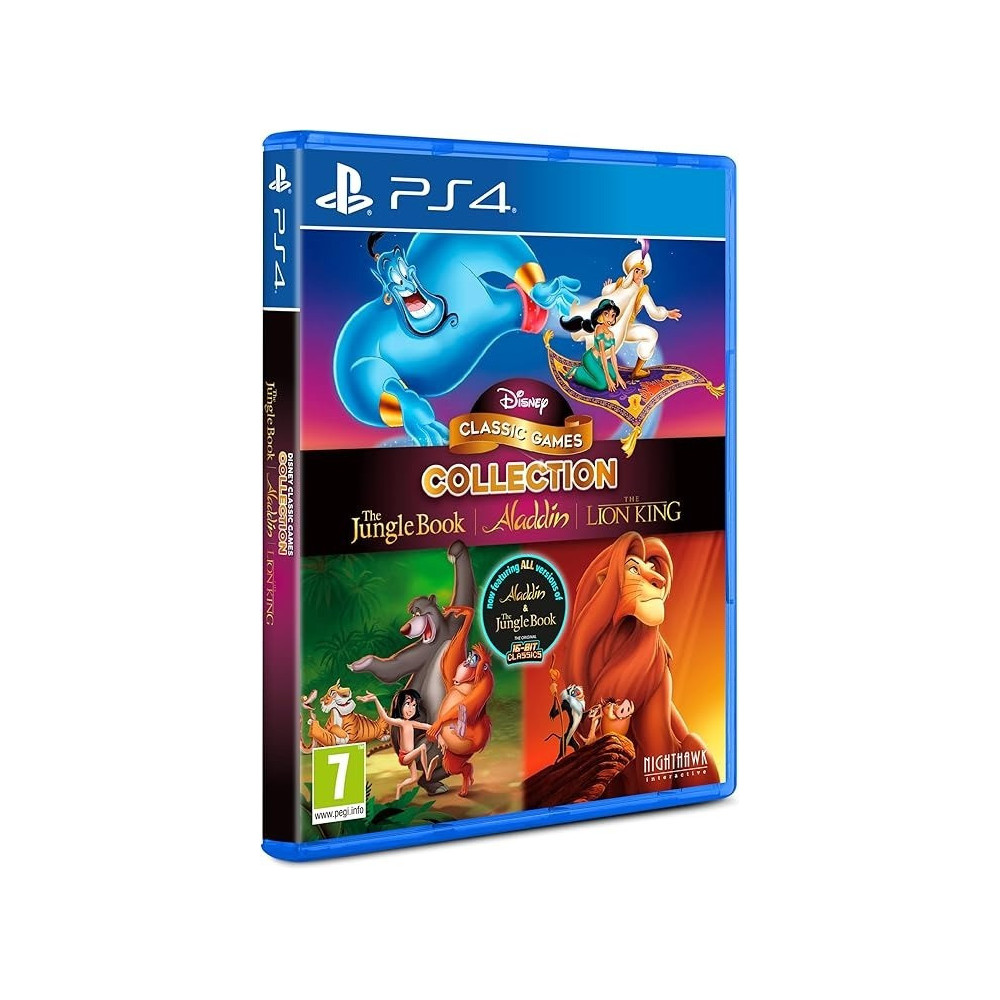Nighthawk Interactive Disney Classic Games Collection: The Jungle Book, Aladdin And The Lion King, Ps4