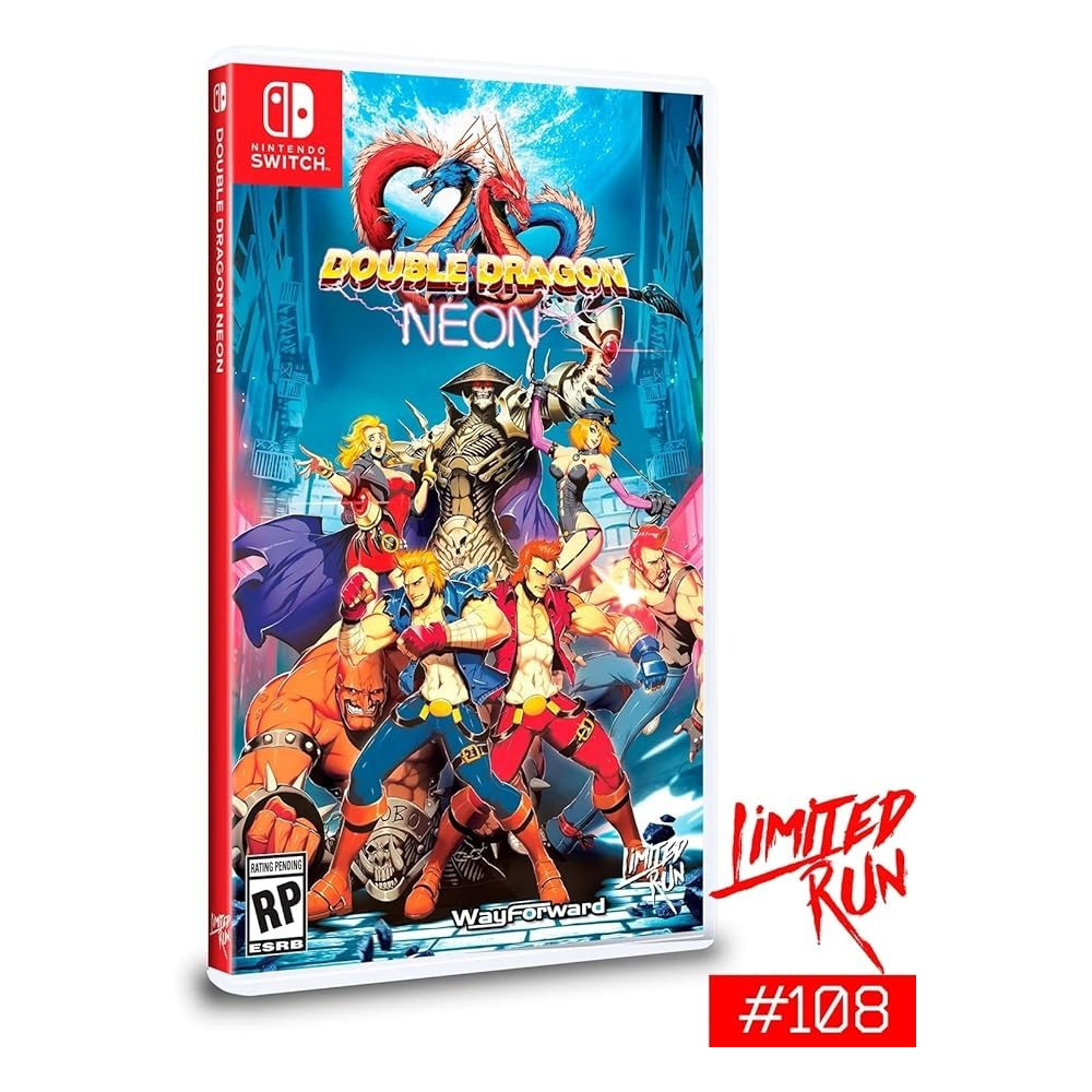 Limited Run Games Double Dragon Neon