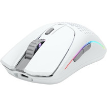 Glorious Model O 2 Rgb 68G Ultralightweight Wireless Gaming Mouse, 26,000 Dpi, Hybrid 2.4 Ghz/Bluetooth Wireless, 6 Programmable Buttons, 210H Battery Life, Backlit Mouse For Pc And Laptop, White