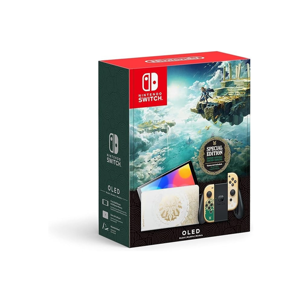 Nintendo Switch Oled Model Console, Legend Of Zelda Tears Of The Kingdom Edition
