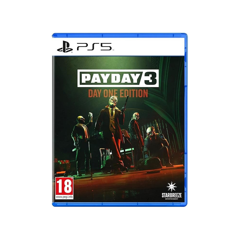 Starbreeze Payday 3 Day1 Edition, Ps5, Pegi Version