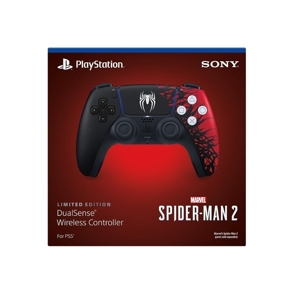 Sony Dualsense Wireless Controller For Playstation 5- Marvels Spider-Man 2 Limited Edition