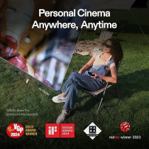 Xreal Air 2 Pro Ar Glasses, Ultimate Display With 3-Level Electrochromic Darkening, 75G, 120Hz, 130 Inch, Smart Glasses, Compatible With Iphone 15/Steam Deck/Rog/Mac/Pc/Android/Ios-Middle East Version