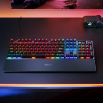 Steel Series Apex Pro Tkl Gen 3-Omni Point 3.0 Hypermagnetic Switchesadjustable Actuation-Rapid Trigger-Game-Ready Presets-Protection Mode-Rapid Tap/Socdoledus Layout